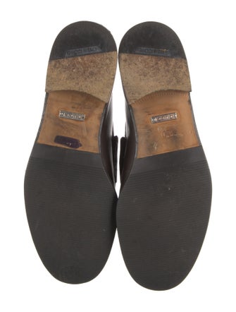 Gucci 1955 Horsebit Accent Leather Dress Loafers