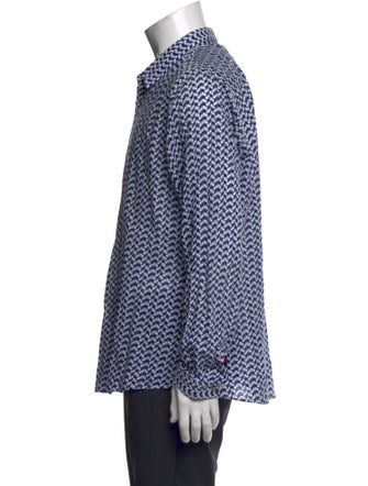 Gucci Horsebit Accent Printed Shirt