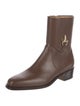 Gucci Horsebit Accent Leather Boots