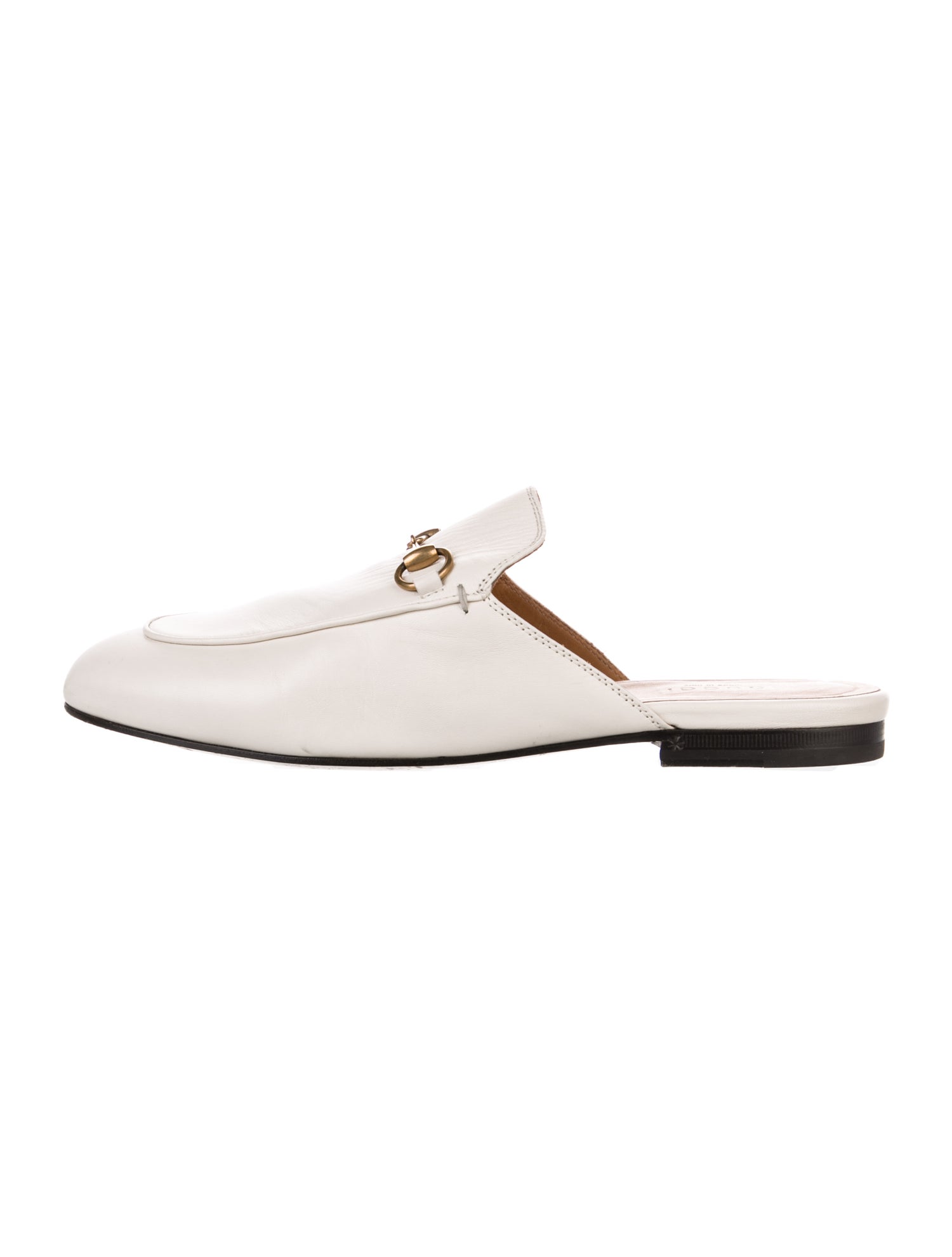 Gucci 1955 Horsebit Accent Leather Mules