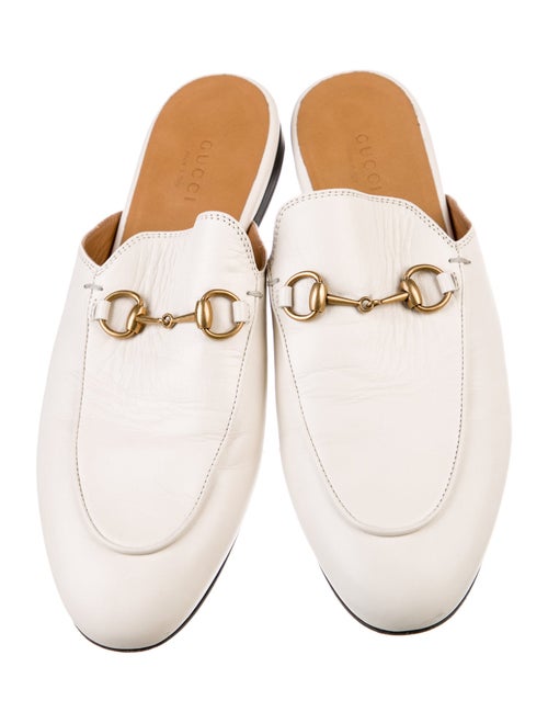 Gucci 1955 Horsebit Accent Leather Mules