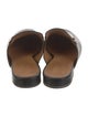 Gucci Horsebit Accent Leather Mules