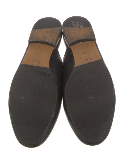 Gucci Horsebit Accent Leather Mules