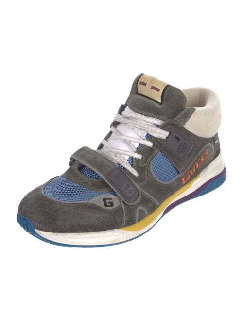 Gucci GG Logo Suede Sneakers