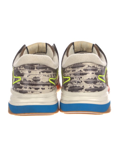 Gucci Double G Logo Suede Athletic Sneakers