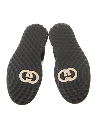 Gucci Interlocking G Logo Leather Sneakers