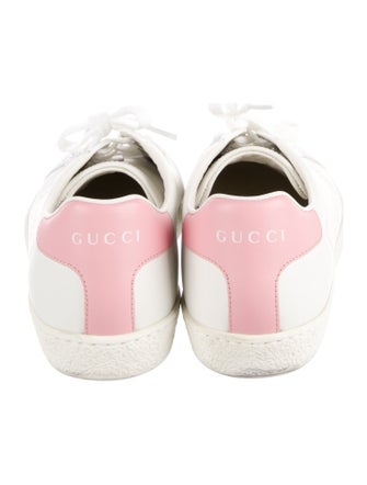 Gucci Interlocking G Logo Leather Sneakers