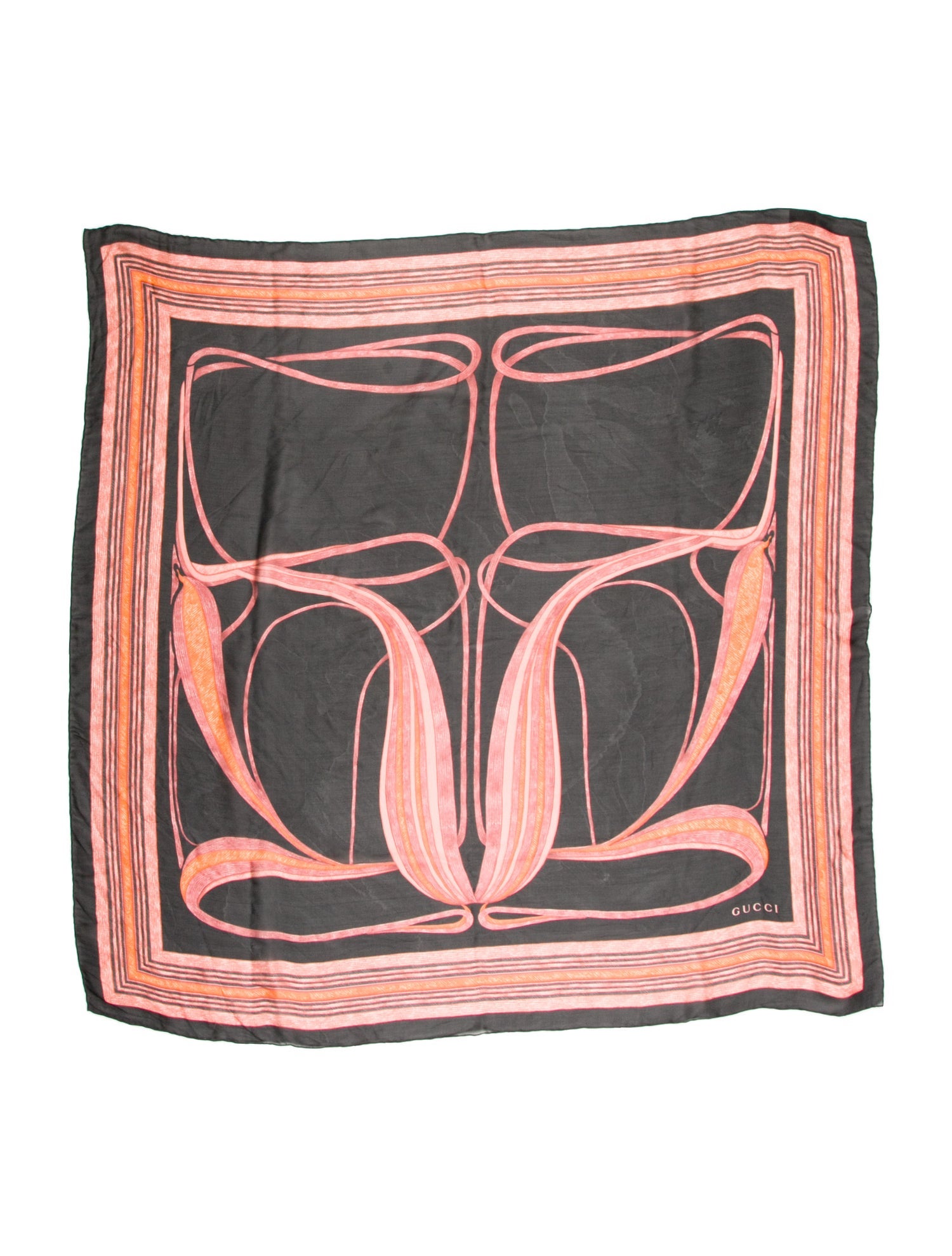 Gucci Silk Printed Scarf