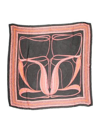 Gucci Silk Printed Scarf
