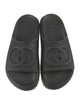 Gucci Interlocking G Logo Rubber Slides