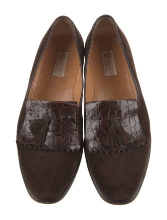 Gucci Suede Loafers