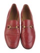 Gucci Horsebit Accent Leather Loafers