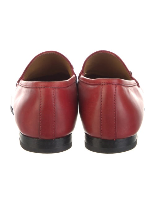 Gucci Horsebit Accent Leather Loafers