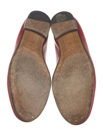Gucci Horsebit Accent Leather Loafers
