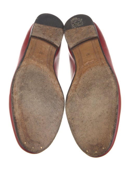 Gucci Horsebit Accent Leather Loafers
