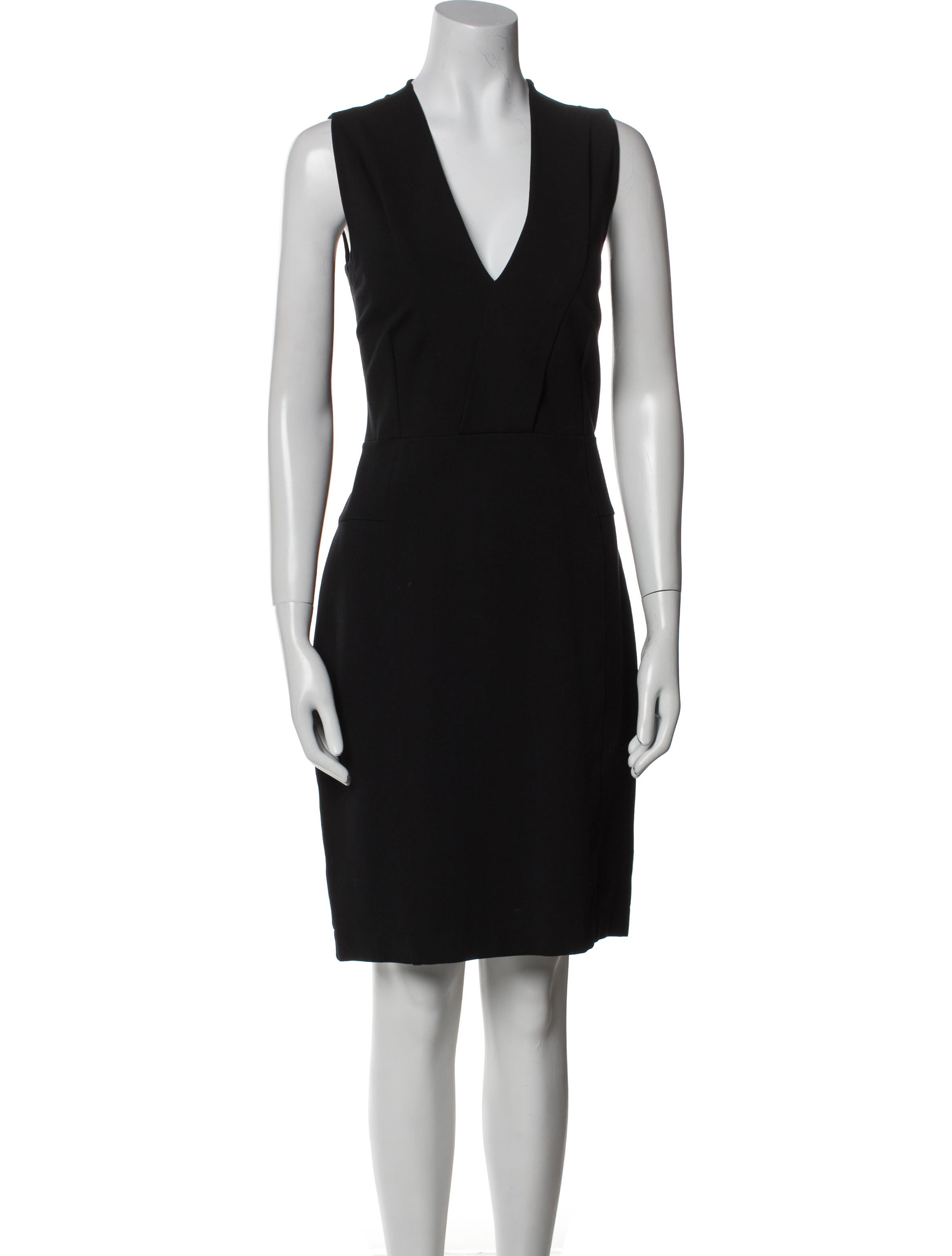 Gucci V-Neck Knee-Length Dress