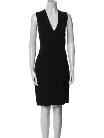 Gucci V-Neck Knee-Length Dress