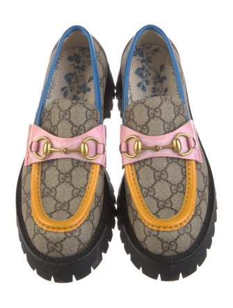 Gucci GG Supreme Embroidered Accent Sneakers