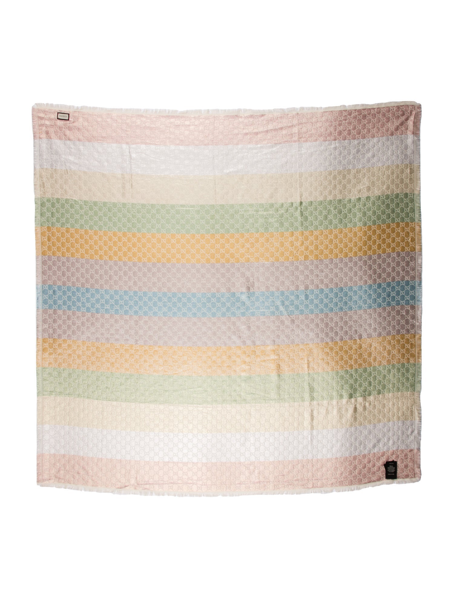 Gucci Wool GG Supreme Scarf