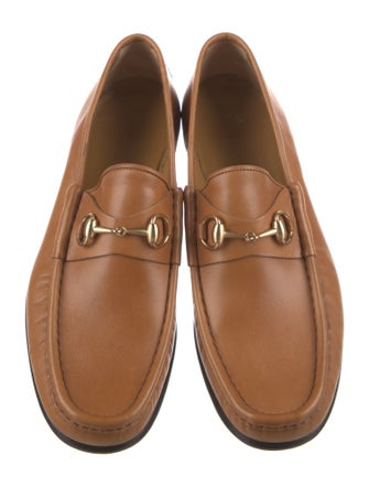 Gucci Horsebit Accent Leather Monk Straps