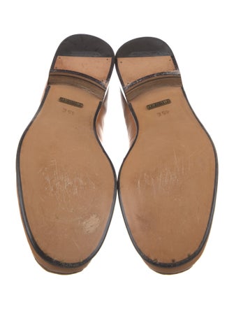 Gucci Horsebit Accent Leather Monk Straps