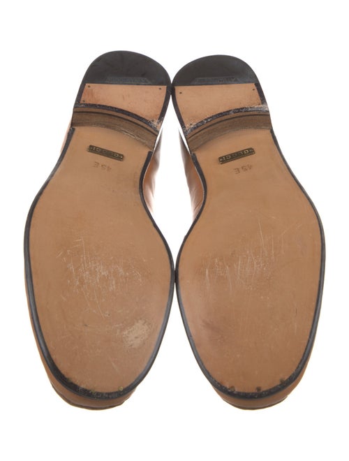 Gucci Horsebit Accent Leather Monk Straps
