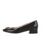 Gucci Horsebit Accent Patent Leather Pumps