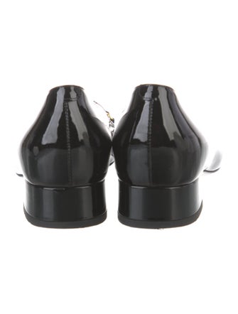 Gucci Horsebit Accent Patent Leather Pumps