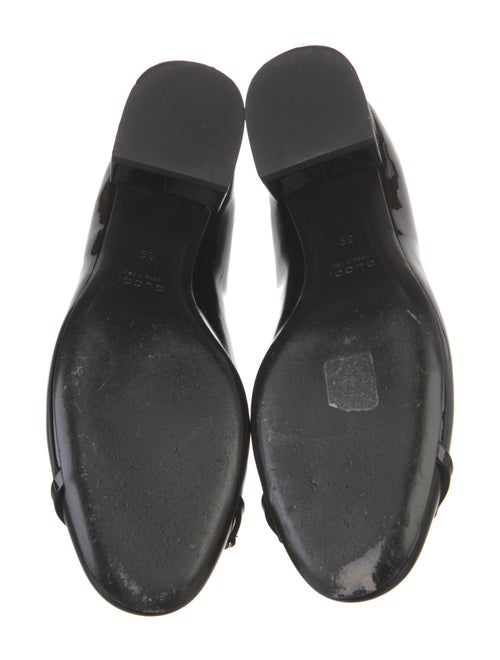 Gucci Horsebit Accent Patent Leather Pumps