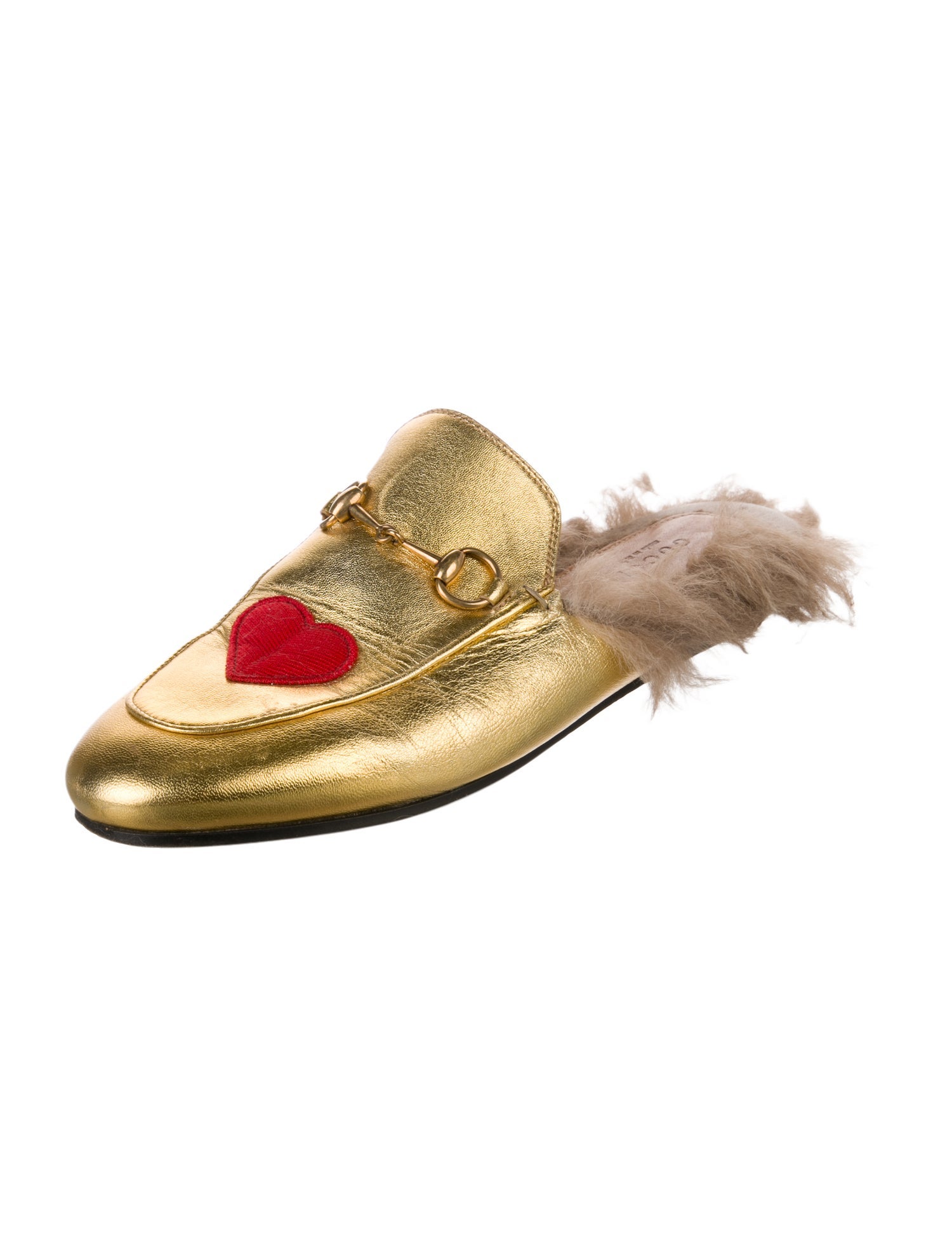 Gucci 1955 Horsebit Accent Leather Mules