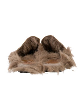 Gucci 1955 Horsebit Accent Leather Mules