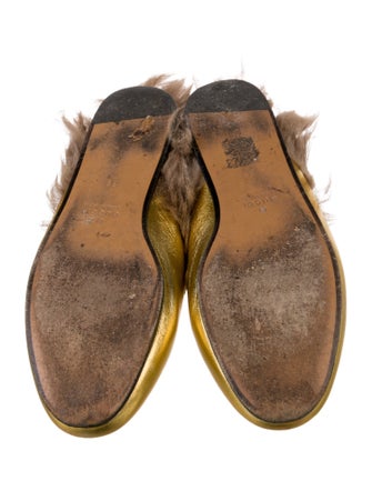 Gucci 1955 Horsebit Accent Leather Mules