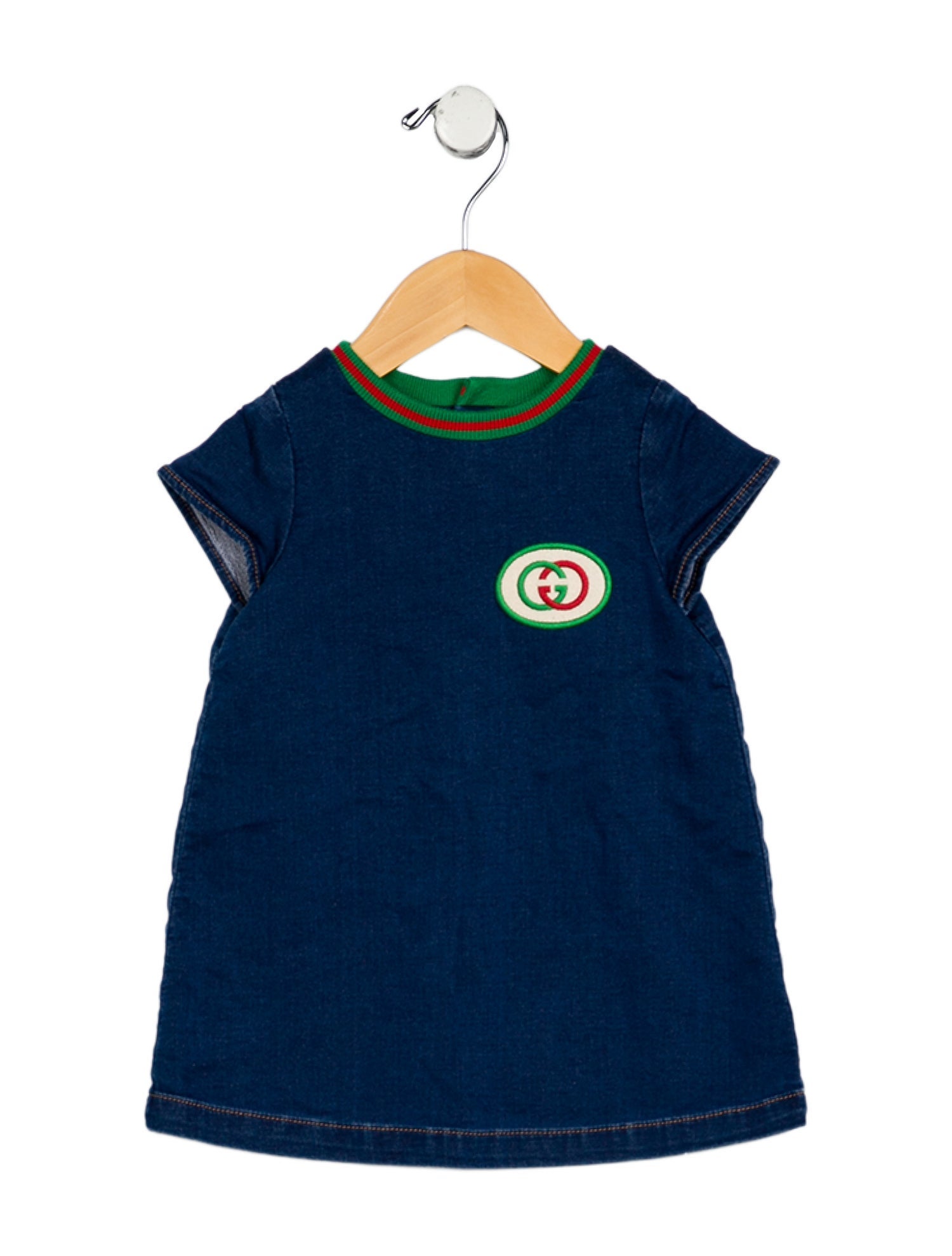 Gucci Infant Girls' Denim Dress
