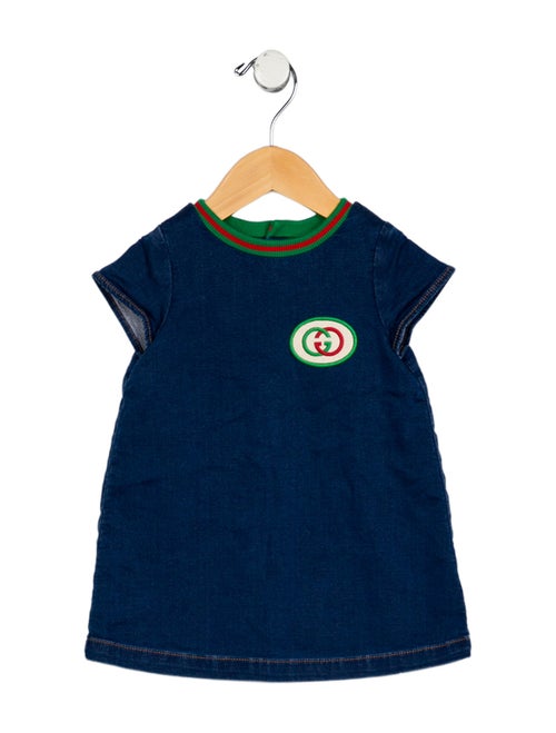 Gucci Infant Girls' Denim Dress