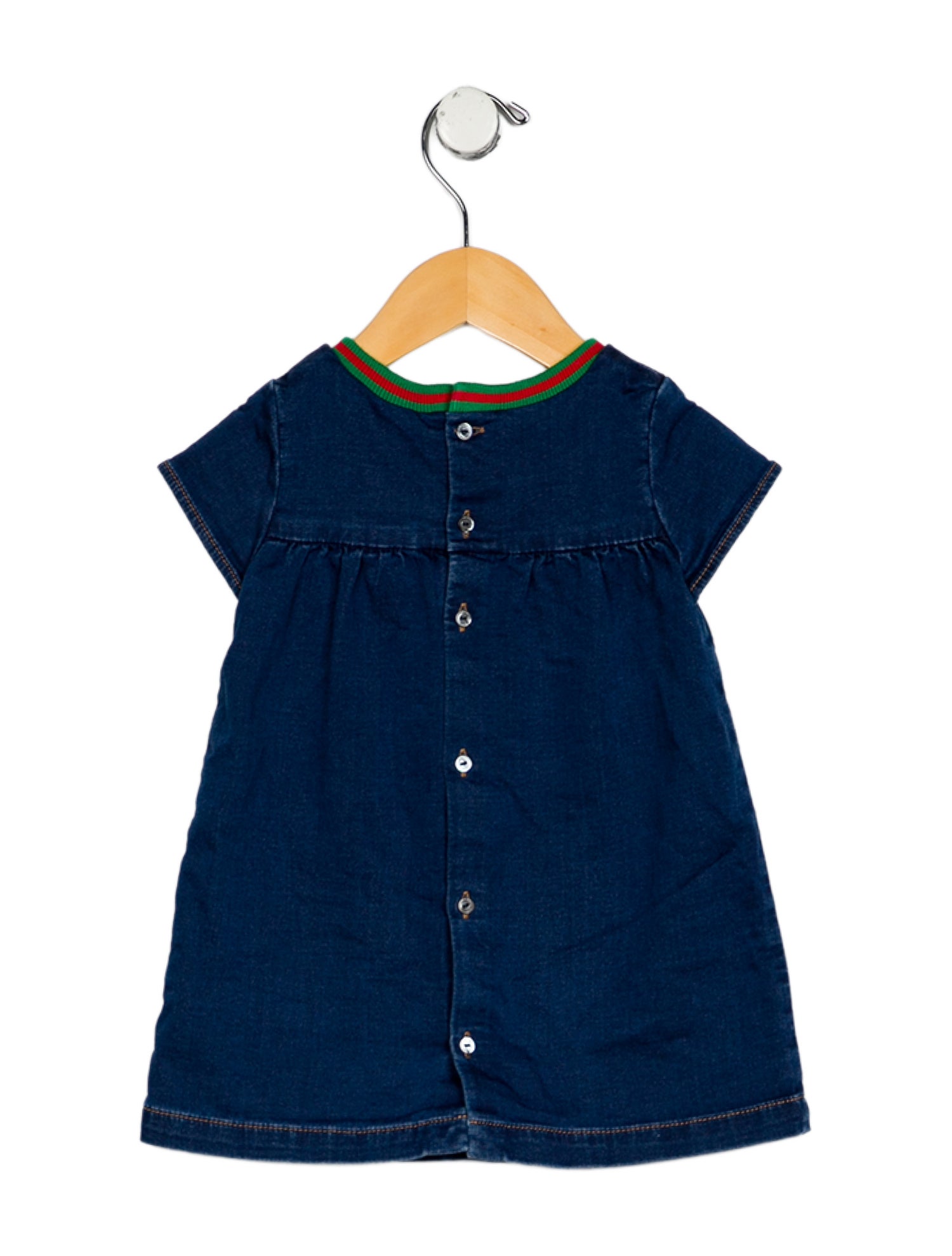 Gucci Infant Girls' Denim Dress