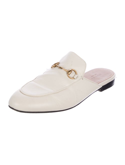 Gucci Horsebit Accent Leather Mules