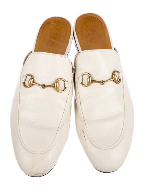 Gucci Horsebit Accent Leather Mules