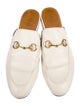 Gucci Horsebit Accent Leather Mules