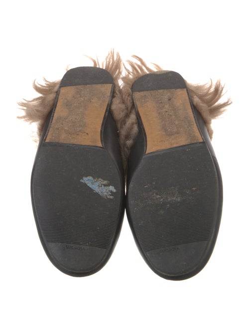 Gucci Horsebit Accent Leather Mules