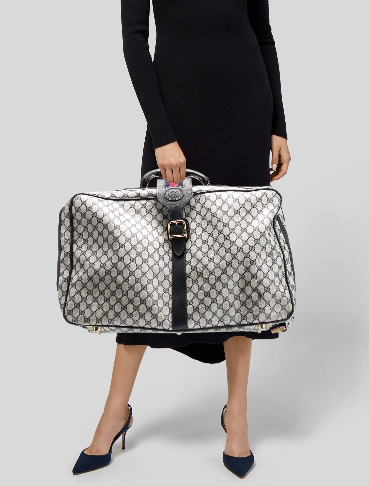 Gucci GG Supreme Suitcase