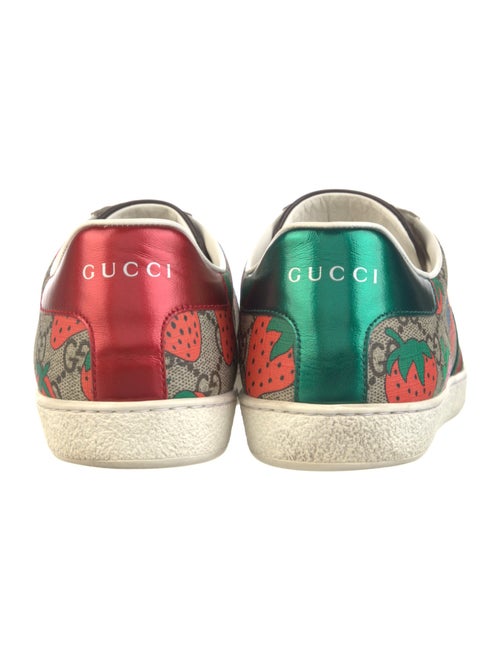 Gucci Web Accent Printed Sneakers
