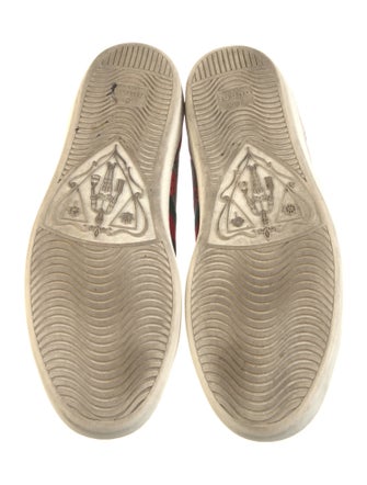 Gucci Web Accent Printed Sneakers