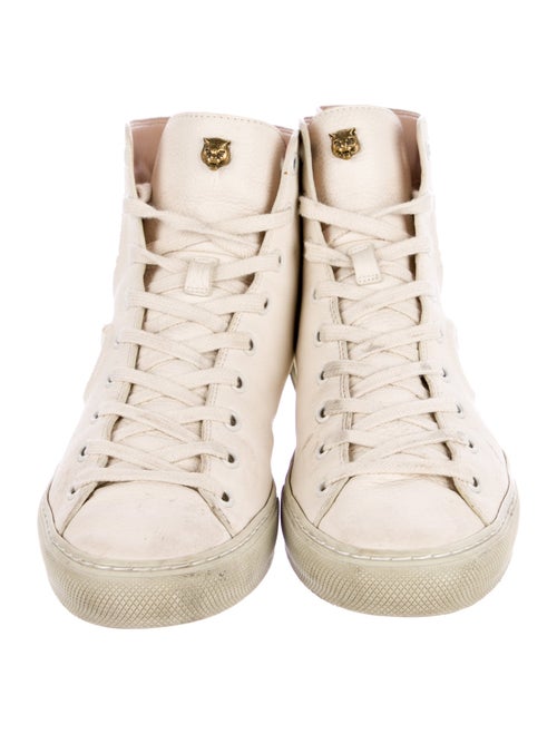 Gucci GG Canvas Leather Sneakers