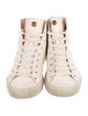 Gucci GG Canvas Leather Sneakers