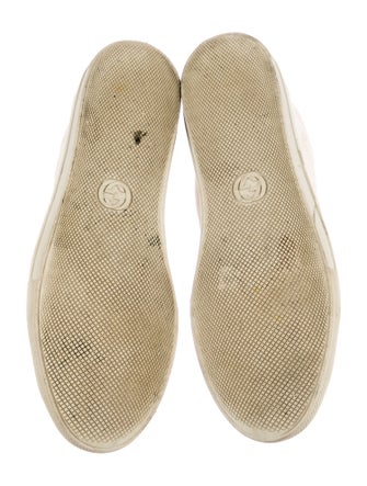Gucci GG Canvas Leather Sneakers