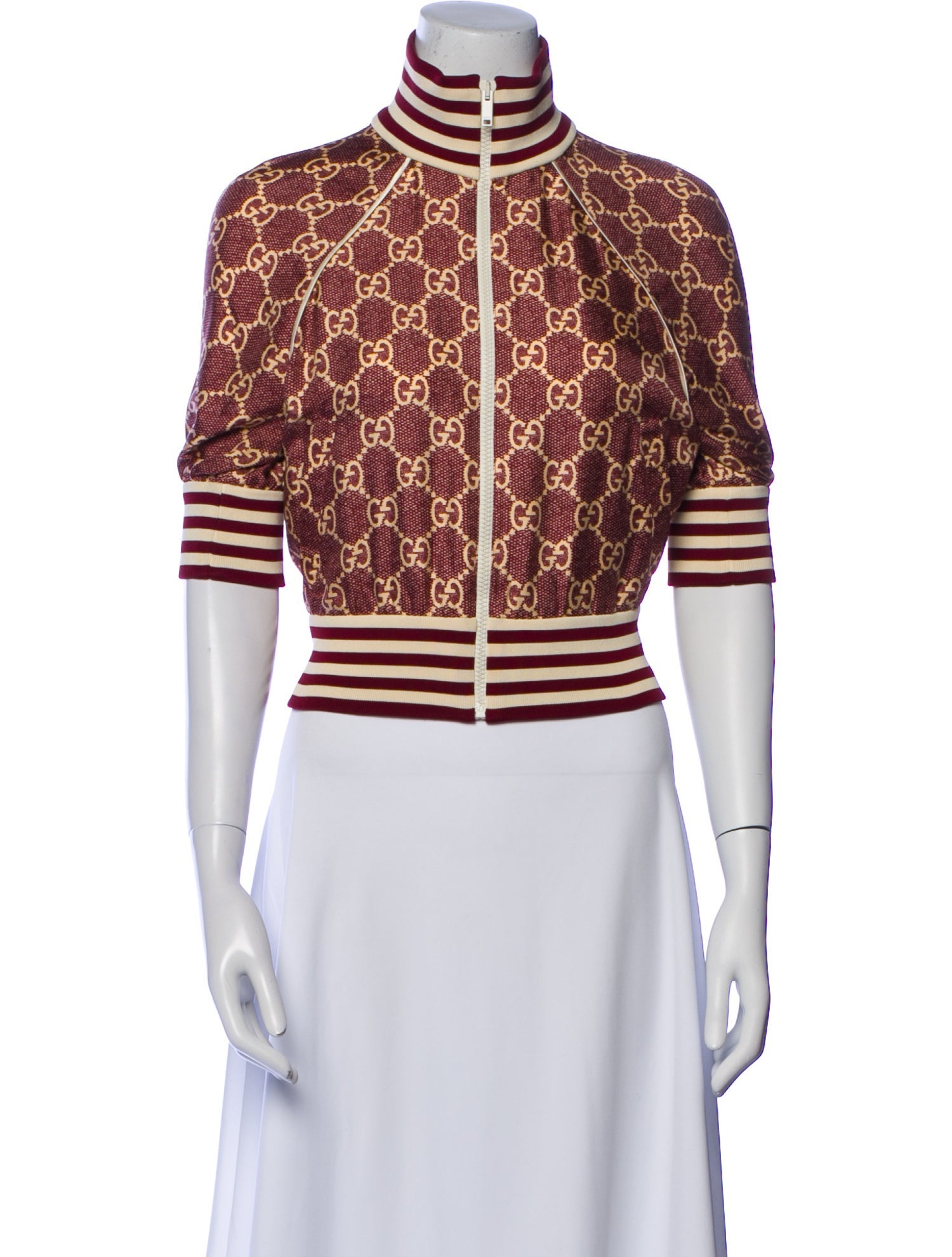 Gucci 2021 Silk Bomber Jacket