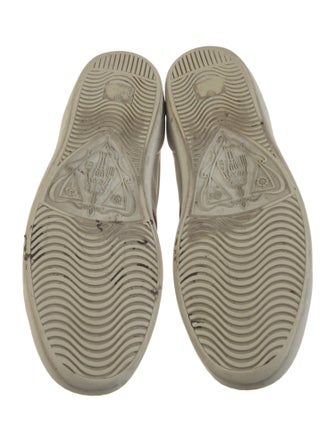 Gucci Sylvie Web Accent Leather Sneakers