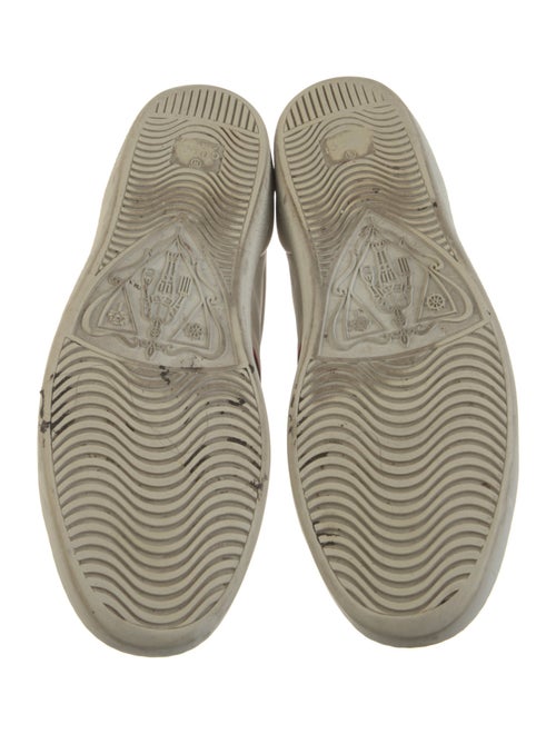 Gucci Sylvie Web Accent Leather Sneakers