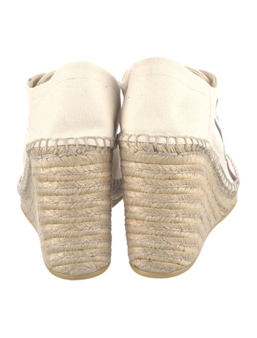 Gucci Web Accent Canvas Pumps