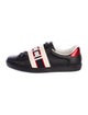 Gucci Leather Graphic Print Sneakers